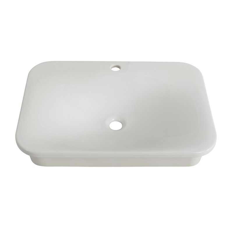 Раковина накладная полувстраиваемая CEZARES CZR-DRO-65-LVB