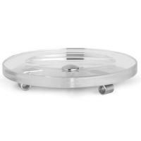 Bertocci Cinquecento Мыльница настольная, цвет: прозрачное стекло/хром