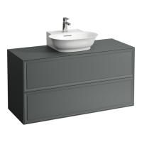 Laufen New Classic База под раковину подвесная , 1180х450х600 мм, 2 ящика, цвет серый (для раковины 816852)