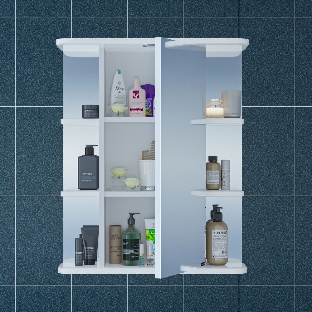 Зеркало "Герда-600" свет, фацет