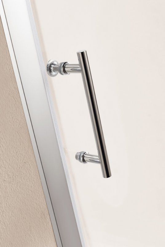 Душевой уголок Cezares Eco R-2 90x90 профиль Хром стекло прозрачное