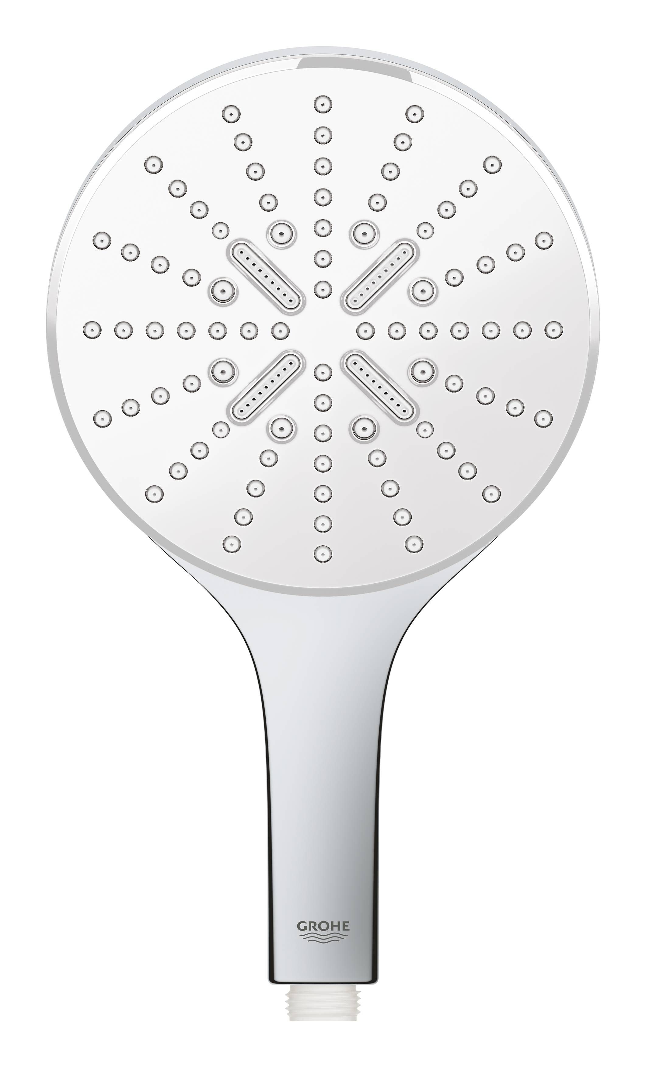 Ручной душ GROHE Rainshower SmartActive 150, 3 вида струй, белая луна (26554LS0)