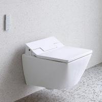 Duravit Viu Унитаз подвесной 370x570мм, rimless, sensowash для #611600, с крепление Durafix,  с покрытием WG, цвет: белый