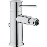 Смеситель для биде GROHE BauClassic с донным клапаном, хром (32864000) Смеситель для биде GROHE BauClassic с донным клапаном, хром (32864000)