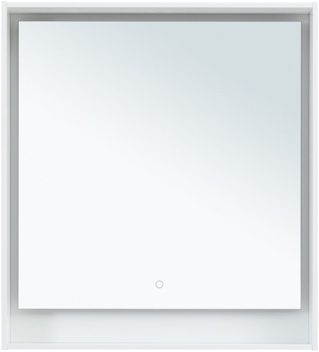 Зеркало Aquanet Милан 80 белый глянец Зеркало Aquanet Милан 80 белый глянец