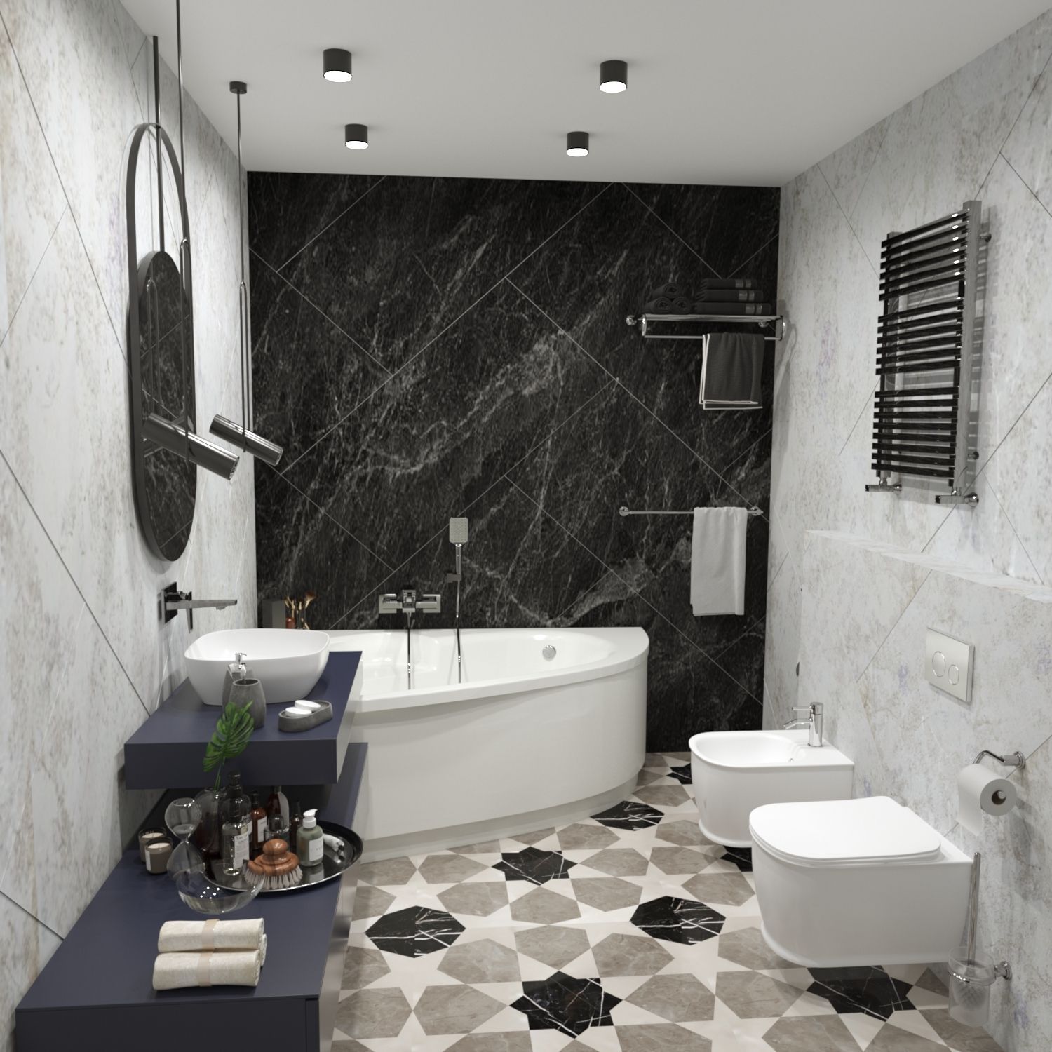 Комплект 9 в 1 Lavinia Boho Relfix Bell Pro Rimless 75110274