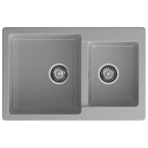 Кухонная мойка GranFest PRACTIK 780K, серый