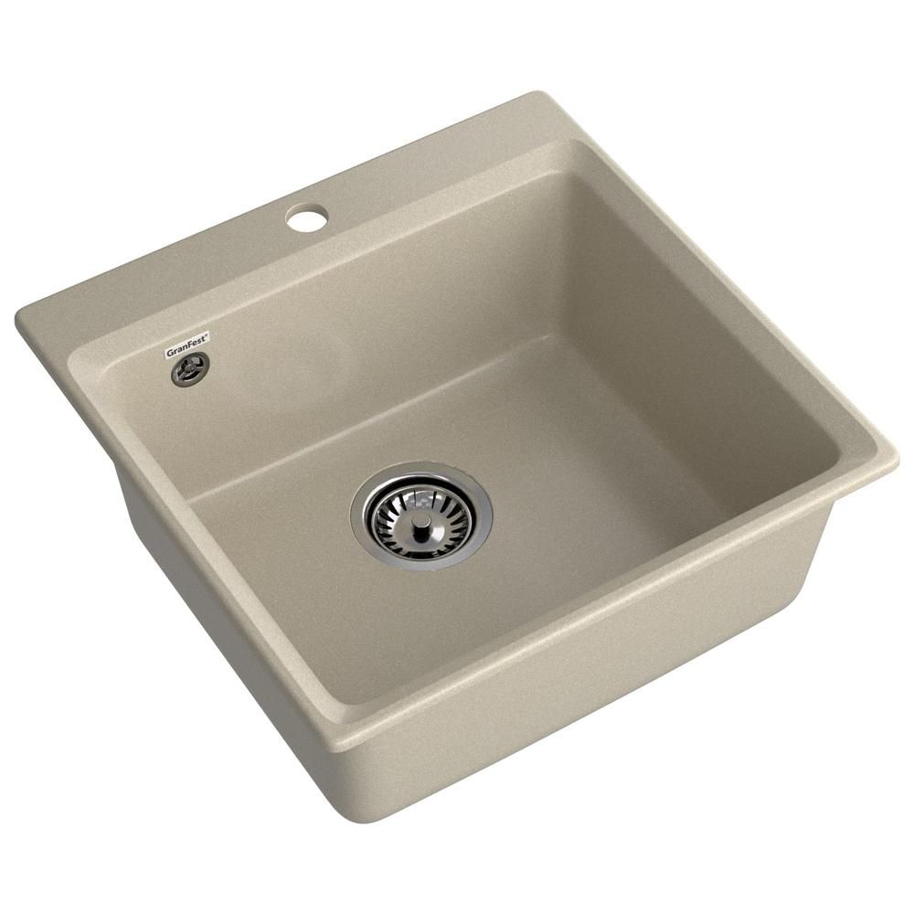 Кухонная мойка GranFest LEVEL 510, топаз, артикул LV-510 топаз