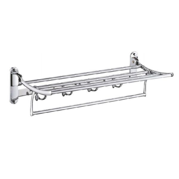Полка для полотенец D-Lin D201912, хром