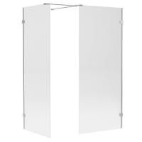 Душевое ограждение NEW TRENDY EVENTA walk-in 120x100x200 EXK-0239 (хром)