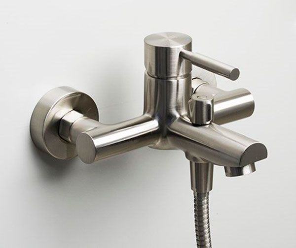 Смеситель для ванны WasserKRAFT Wern 4201 Хром матовый