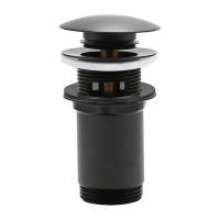 Донный клапан для умывальника, клик-клак A706AT (антрацит)