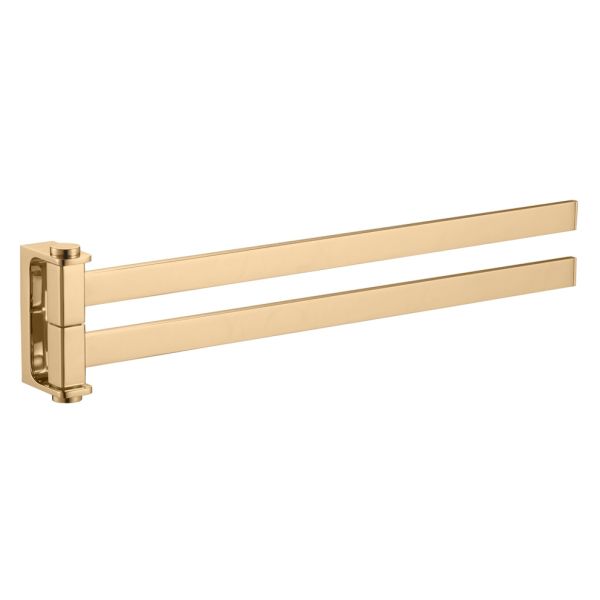 Полотенцедержатель поворотный Rav Slezak NIL NLA0602Z, золото