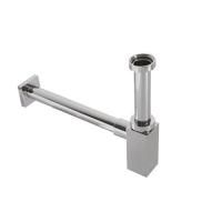 GLOBO Сифон квадратный 1"1/4, цвет хром