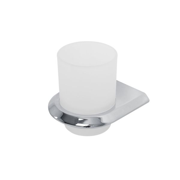 LINER-TUMS-GM Стакан подвесной, стекло, исполнение оружейная сталь