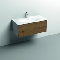 KERASAN SHAPE Раковина 1020х520 мм., встраиваемая, с 1 отверстием для смесителя, цвет белый глянцевый