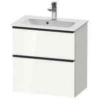 Duravit L-Cube/Ketho/ME by STARCK  Раковина встраив 630мм, compact,  с перелив, с 1 отв. под смес, Цвет белый