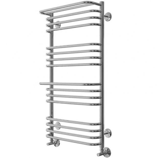 Водяной полотенцесушитель Ravak Optima 53х120 X04000083687 с полкой Хром Водяной полотенцесушитель Ravak Optima 53х120 X04000083687 с полкой Хром