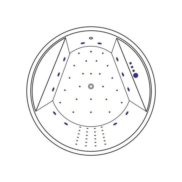 Ванна EXCELLENT Great Arc 160 "NANO" (хром)