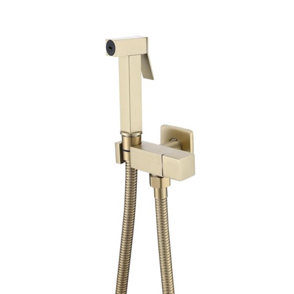 Гигиенический душ без смесителя Savol S-FXQ009C-1, матовое золото