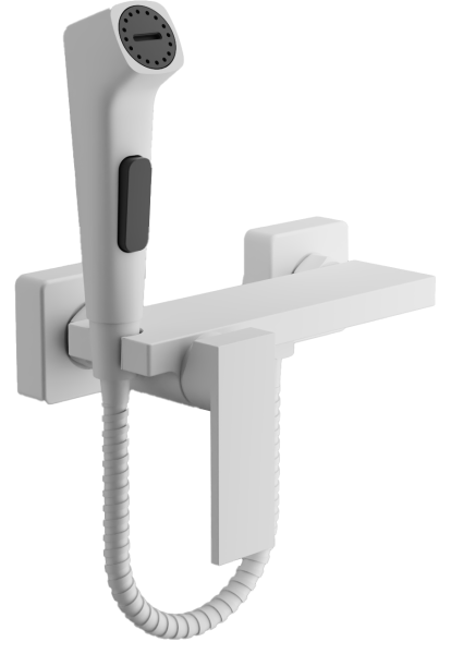 Гигиенический душ со смесителем BELZ B55653-8, белый