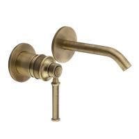 ERMITAGE MINI Смеситель для раковины моноком. скрытого монтажа, ручка латунь, бронза