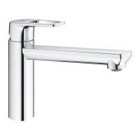 Смеситель для раковины  GROHE BAU LOOP 31706000 (хром, L-22,2 H-13,2), шт Смеситель для раковины  GROHE BAU LOOP 31706000 (хром, L-22,2 H-13,2), шт