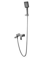 Смеситель для ванны с душем WONZON & WOGHAND FIT, Темный графит (WW-88639009-BGM)