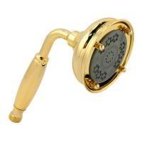 RICAMBI Ручной душ, 3-х позиционный, антикальций, латунь, золото