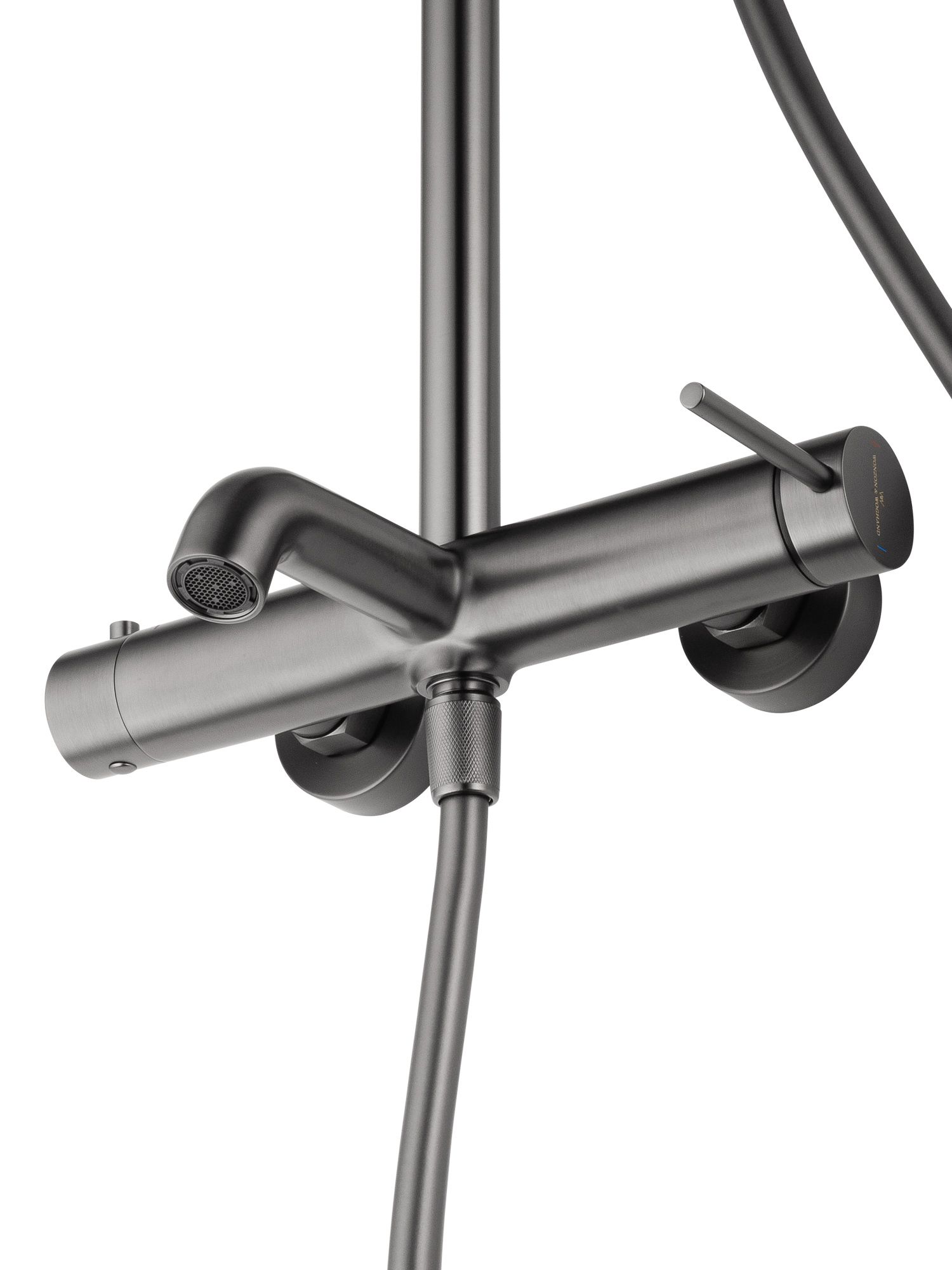 Душевая система WONZON & WOGHAND STICK, Темный графит (WW-88739017-BGM)
