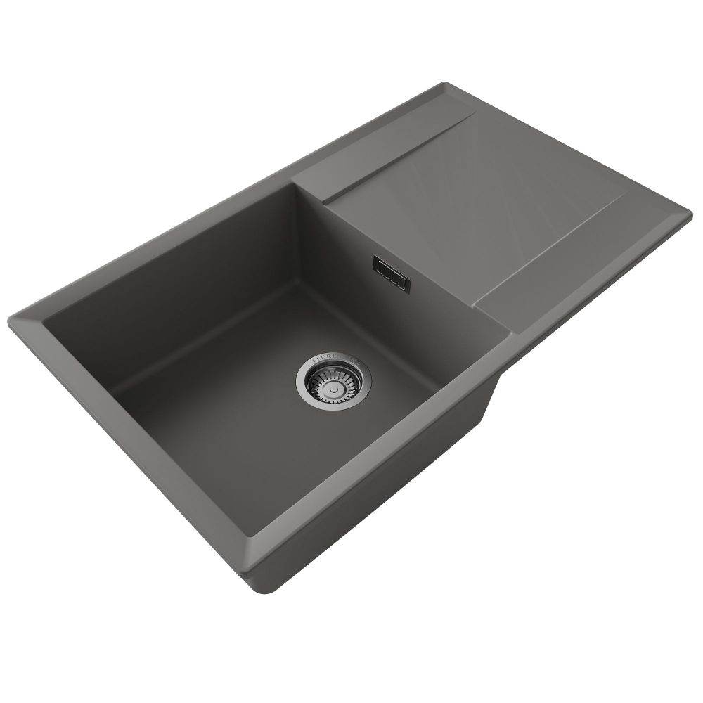 Кухонная мойка Florentina ТОСКАНА 17.050.D0860.307, серый шёлк, артикул 17.050.D0860.307