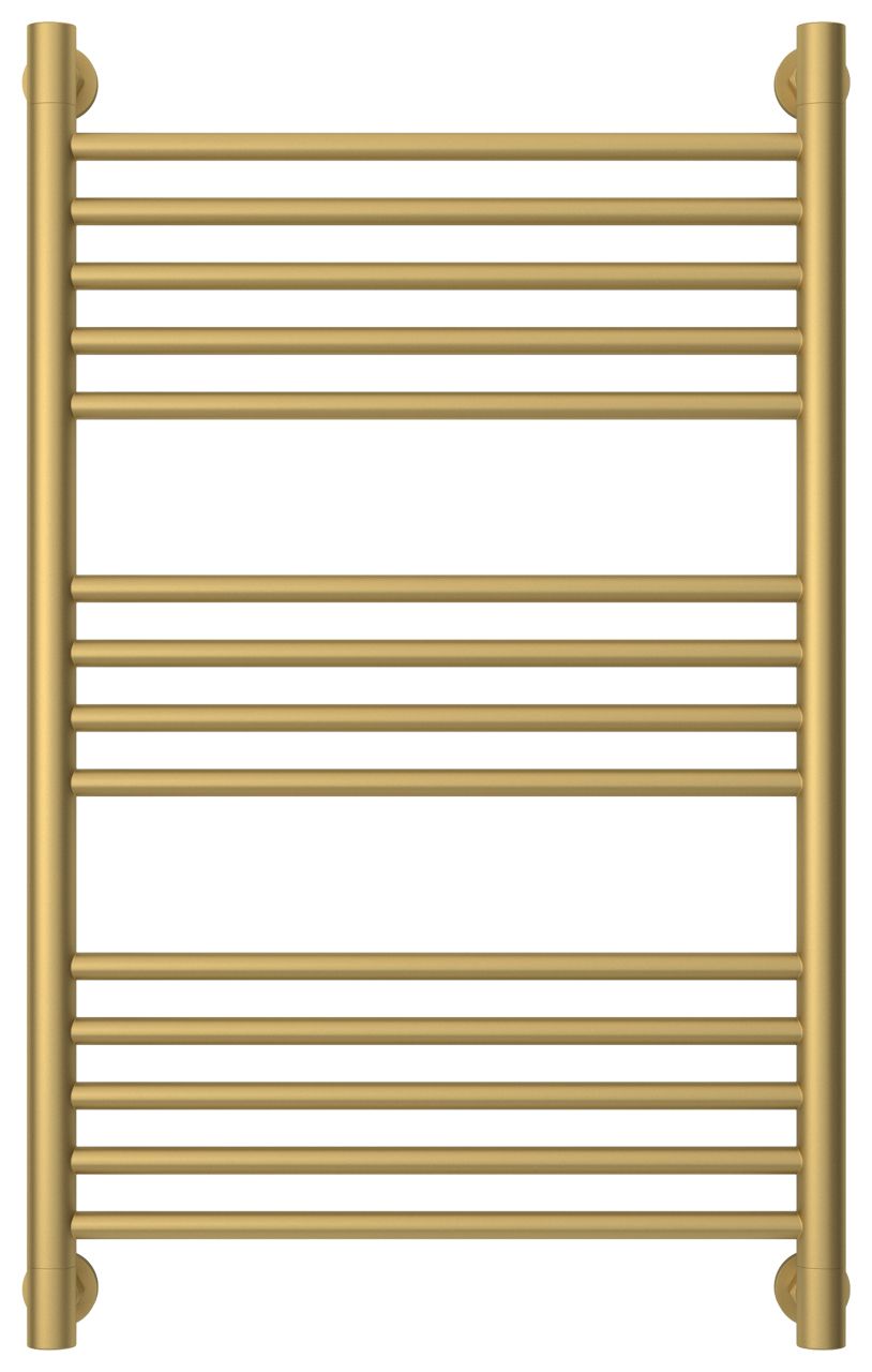 Полотенцесушитель водяной "Богема+" прямая 800х500 (Матовое ЗОЛОТО)
