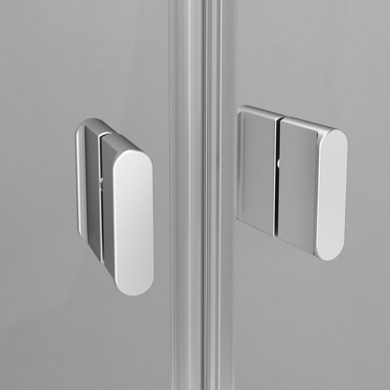 Душевой уголок AM.PM X-Joy Twin Slide 90x90 W88G-205-090MT без поддона профиль матовый Хром стекло прозрачное, артикул W88G-205-090MT