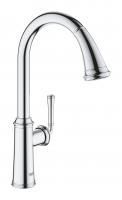 Смеситель для кухни GROHE Gloucester, C-образный высокий выдвижной излив, хром (30422000) Смеситель для кухни GROHE Gloucester, C-образный высокий выдвижной излив, хром (30422000)