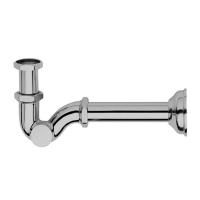 Fima Carlo Frattini Complementi Bagno Сифон для раковины, с доступом сзади, без слива, труба 24 см., S-образный, цвет: хром Fima Carlo Frattini Complementi Bagno Сифон для раковины, с доступом сзади, без слива, труба 24 см., S-образный, цвет: хром