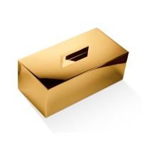 Decor Walther DW 3610 Бокс универсальный 25x12x10.5см, с крышкой, цвет: золото