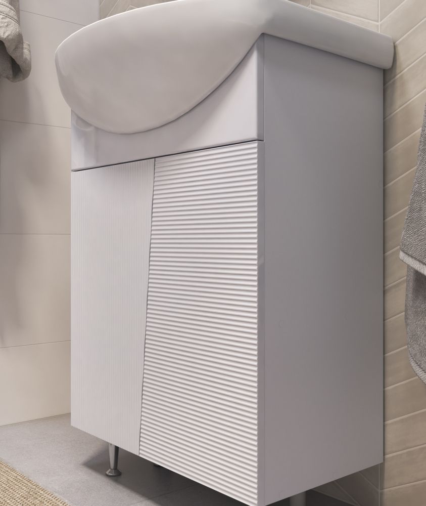 Тумба под раковину напольная VIGO Selena tn.SEL.BAL.60.2D, 60 см, артикул tn.SEL.BAL.60.2D