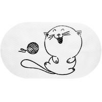 Коврик для ванны Fora Happy Cats 69х38 FOR-HC051 Клубок