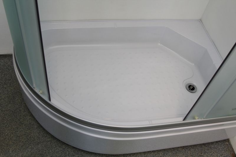 Душевой уголок Parly ZEM120R 120х195 профиль Сатин стекло матовое