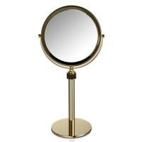 Decor Walther Rocks SP 13/V Косметическое зеркало на подставке, с кристаллами Swarovski®, цвет: золото