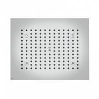 BOSSINI DREAM-RECTANGULAR Верхний душ 470 x 370 mm с 4 LED (белый), блок питания/управления, цвет: хром BOSSINI DREAM-RECTANGULAR Верхний душ 470 x 370 mm с 4 LED (белый), блок питания/управления, цвет: хром