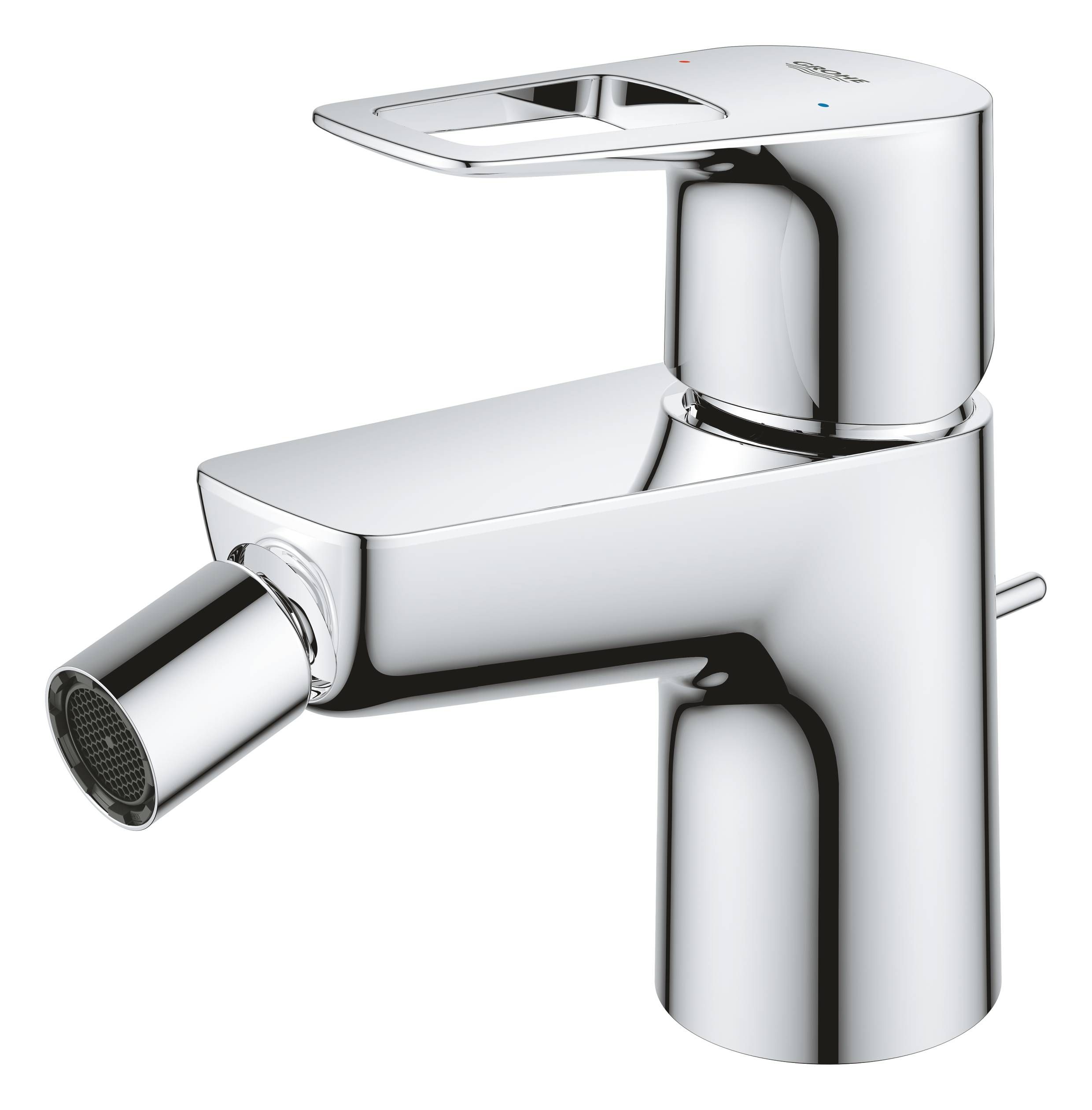 Смеситель для биде  GROHE BAU LOOP 23338001 (хром, L-11,7 H-6,6), шт Смеситель для биде  GROHE BAU LOOP 23338001 (хром, L-11,7 H-6,6), шт