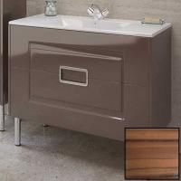 Тумба с раковиной SanVit Мира 120 kmira120 с фактурой под дерево Зебрано Тумба с раковиной SanVit Мира 120 kmira120 с фактурой под дерево Зебрано