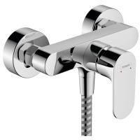 Смеситель для душа, Hansgrohe, Rebris S, тип открывания воды-однорычажный, тип регулирования воды-керамический картридж, монтаж-настенный, отверстия для монтажа-2, цвет-хром Смеситель для душа, Hansgrohe, Rebris S, тип открывания воды-однорычажный, тип регулирования воды-керамический картридж, монтаж-настенный, отверстия для монтажа-2, цвет-хром