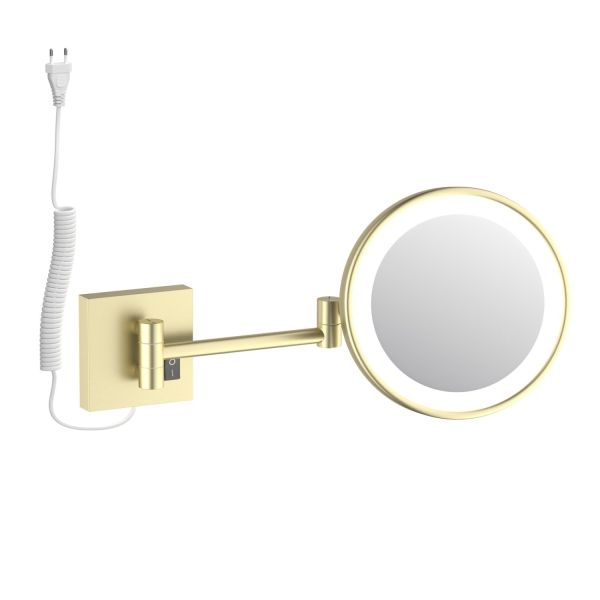 Зеркало с подсветкой Timo Luiro золото матовое (18474/17)