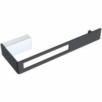 Полотенцедержатель черный/хром серия Q