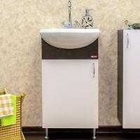 Тумба для раковины Sanflor Мокко 45 L Н0000000581 Венге Белая Тумба для раковины Sanflor Мокко 45 L Н0000000581 Венге Белая