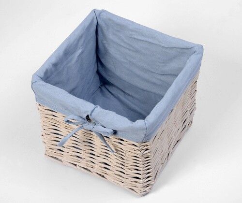 Корзина для белья WasserKRAFT Lopau 31x31x25 WB-320-M Кремовая Корзина для белья WasserKRAFT Lopau 31x31x25 WB-320-M Кремовая