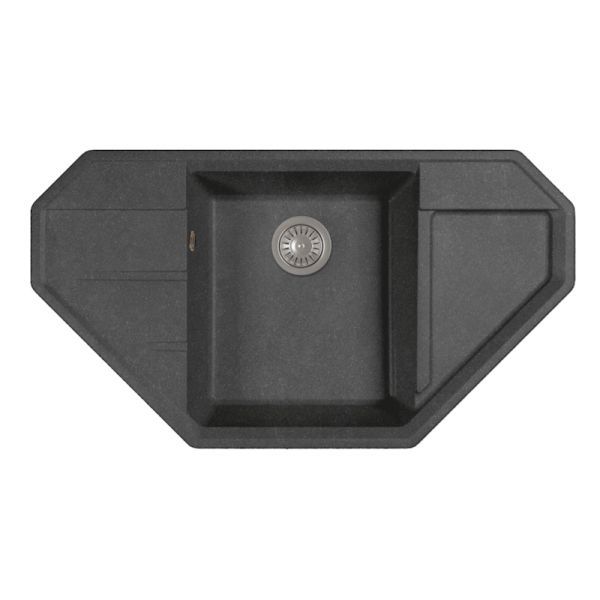 Кухонная мойка Dr. Gans КРОНА 29.040.D0910.411, графит