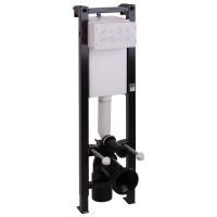 QUADRA Сист. инсталляции h1150x300 мм. для подв. WC, с возм. угл.уст-ки (крепл.стена-пол, без клавии)